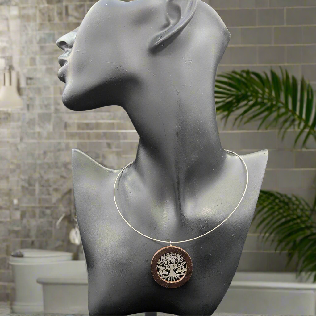 COLLIER "LEBENSBAUM / PALISANDER"