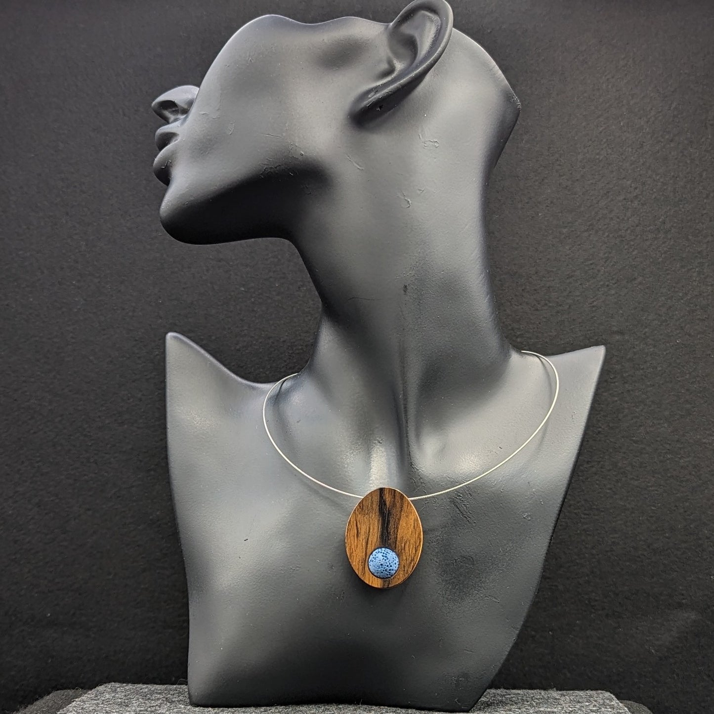 COLLIER "LAVA / EBENHOLZ"