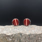 OHRSTECKER "ROT / STEEL"