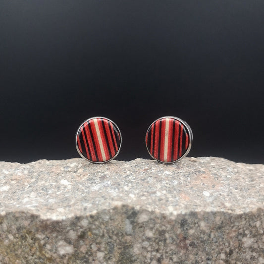 OHRSTECKER "ROT / STEEL"