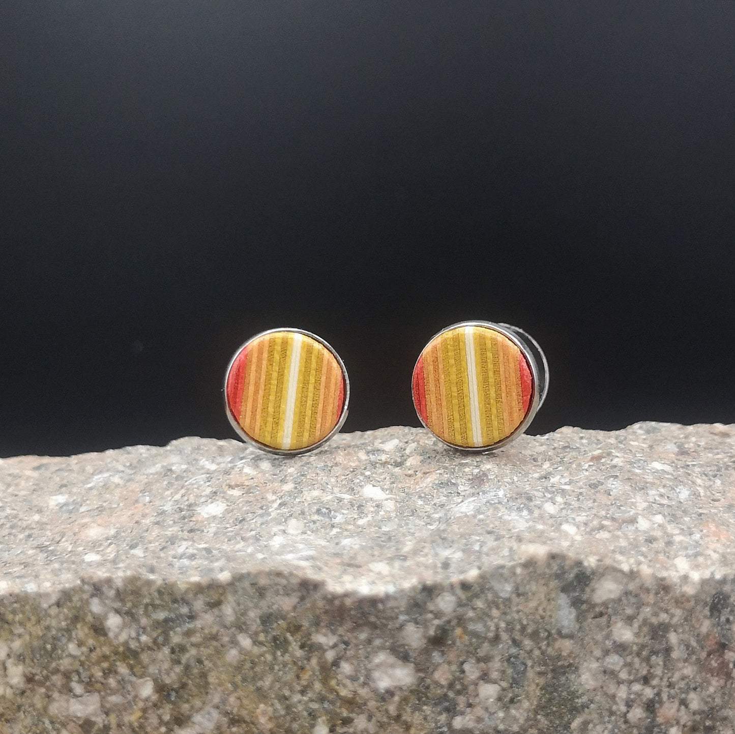 OHRSTECKER "ORANGE / STEEL"