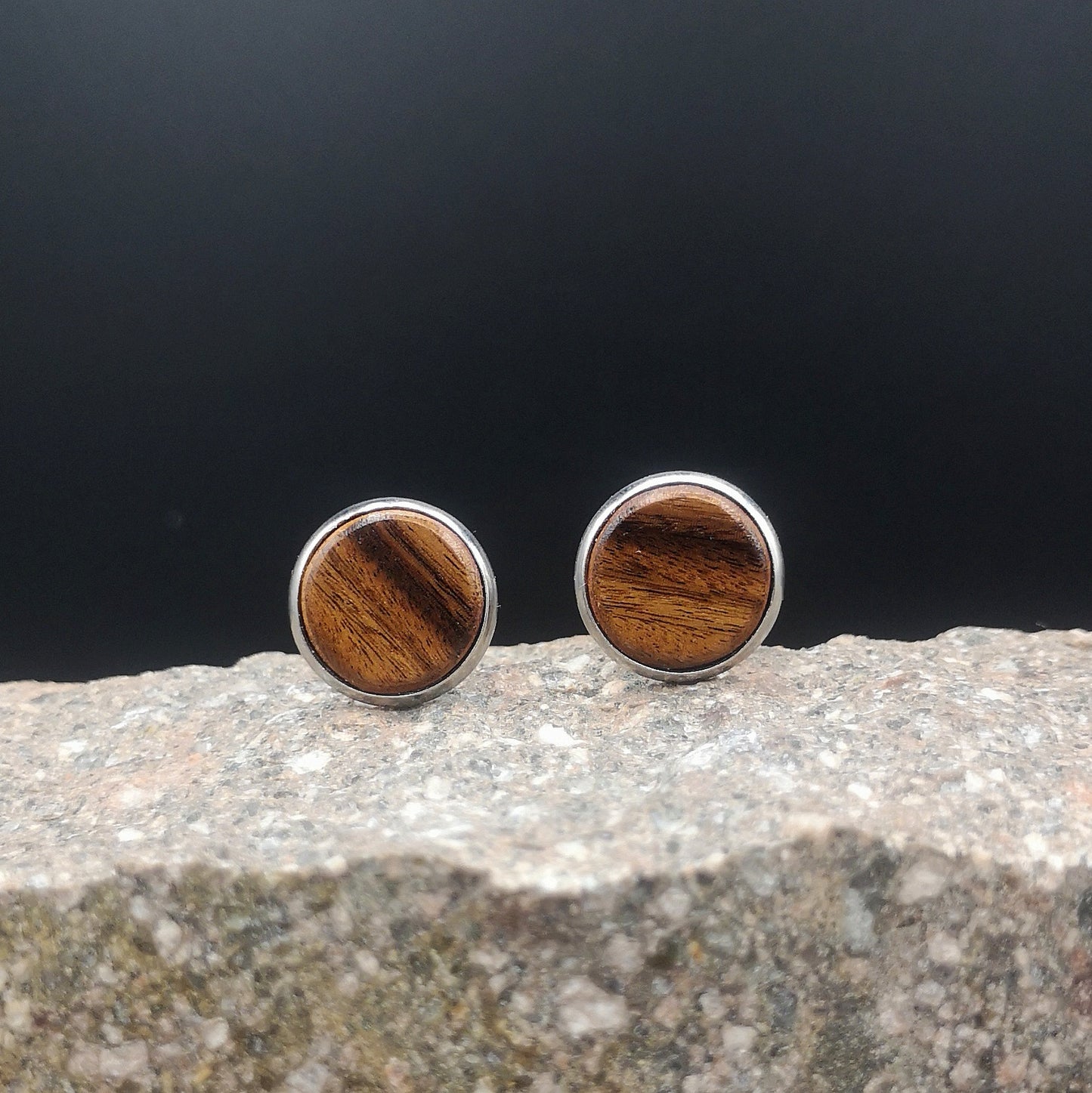 OHRSTECKER "PALISANDER 1 / STEEL"