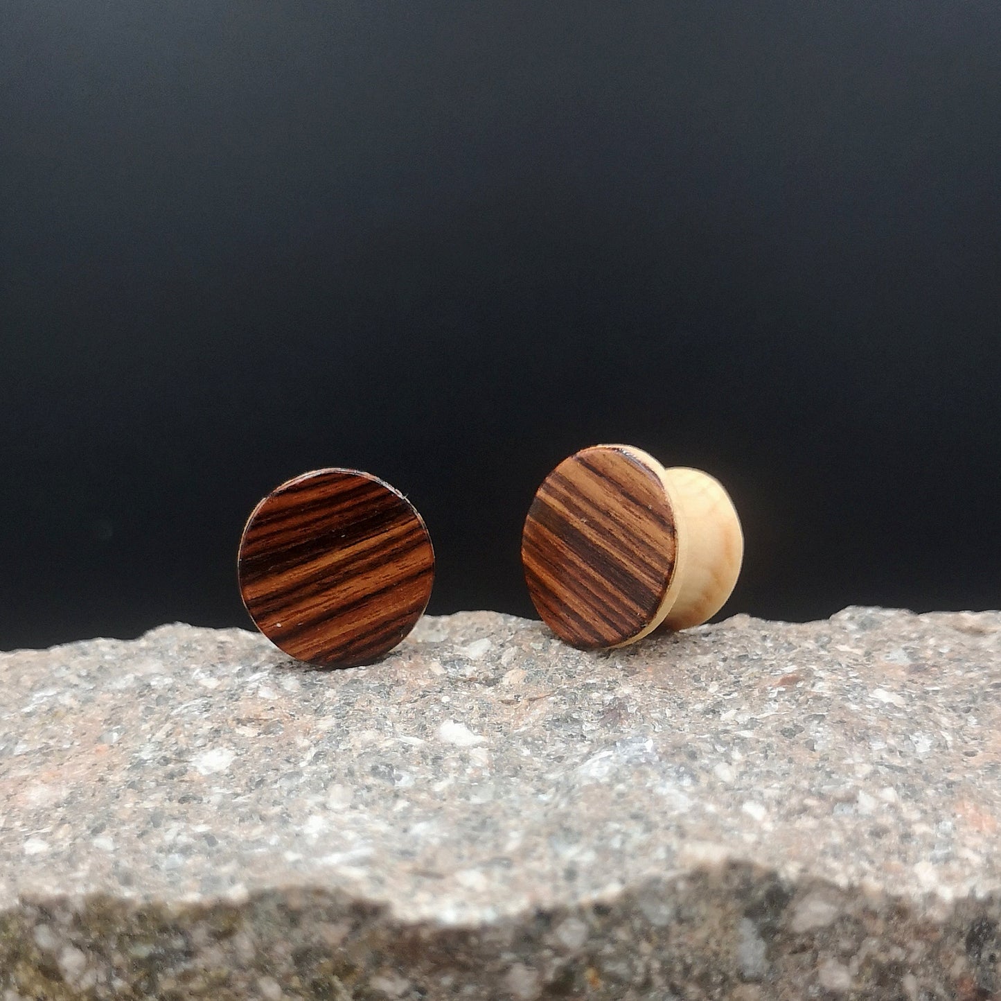 OHRPLUG "PALISANDER Ø10 "