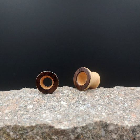 OHRTUNNEL "PALISANDER Ø8"