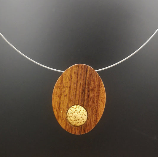 COLLIER "LAVA / PALISANDER2"