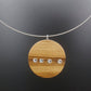 COLLIER "LUNA / KASTANIE"
