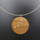 COLLIER "LUNA / NUSSHOLZ"
