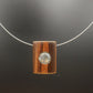 COLLIER " GLASNUGGET / AMARA"