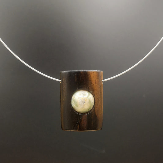 COLLIER "ACHAT / EBENHOLZ 2"